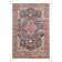 7x11 Vintage Red & Navy Blue Persian Rug, Oriental Rustic Decor, 228x338Cm