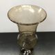 Biot style vintage bubble glass standing vase