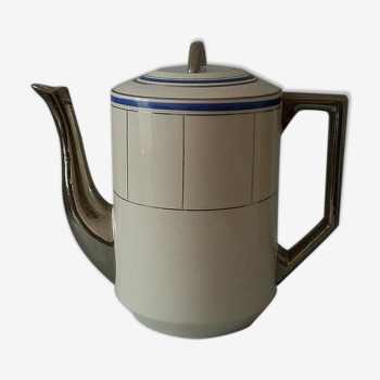 Very pretty coffee maker in earthenware Hamage - Mill of wolves era Art Deco