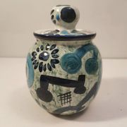 Pretty Vintage Box/Pot Handmade and Signed Below