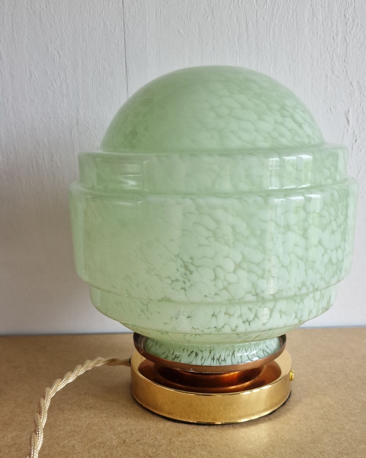 Clichy glass table lamp