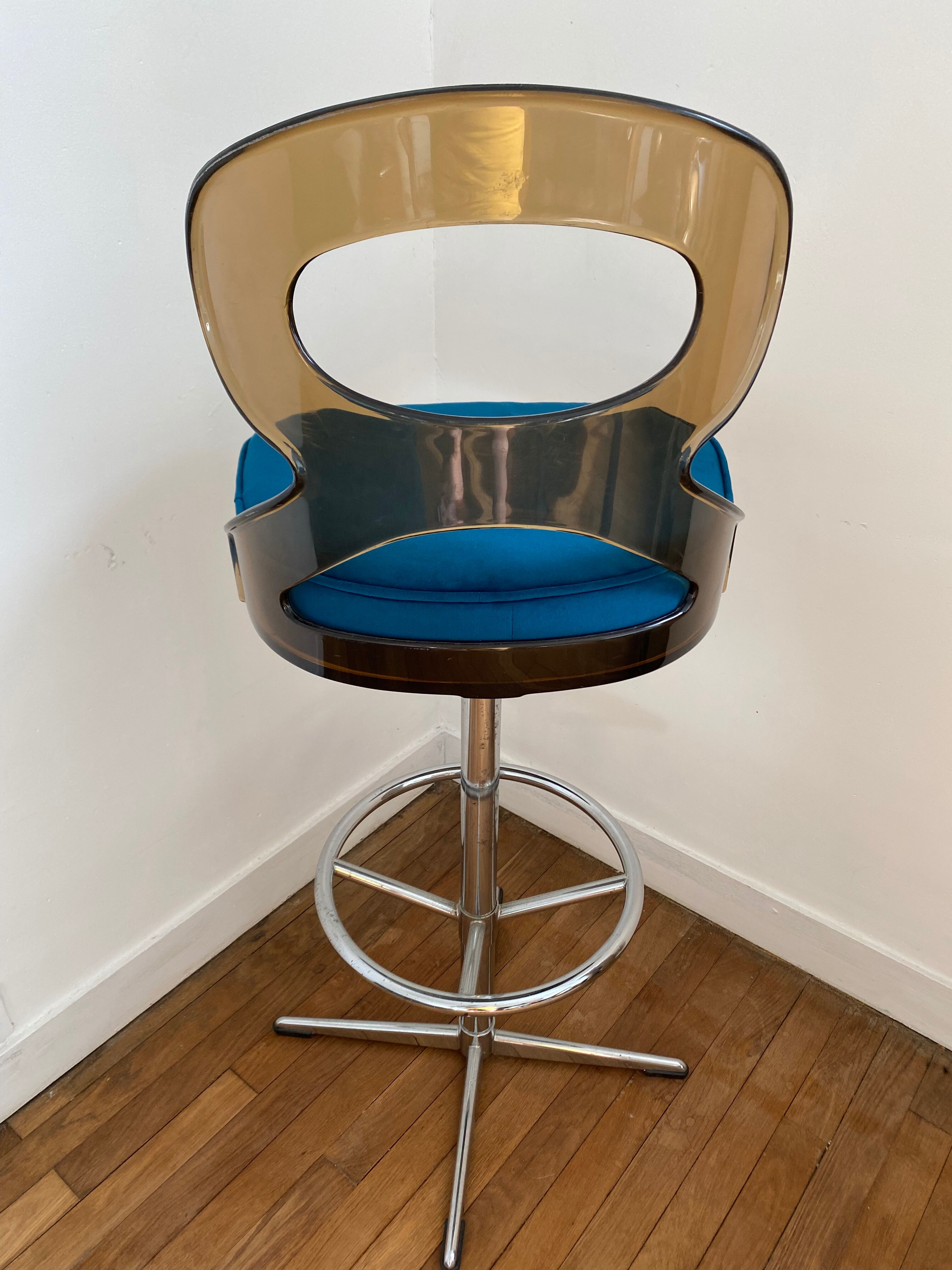 Vintage bar chair 1970