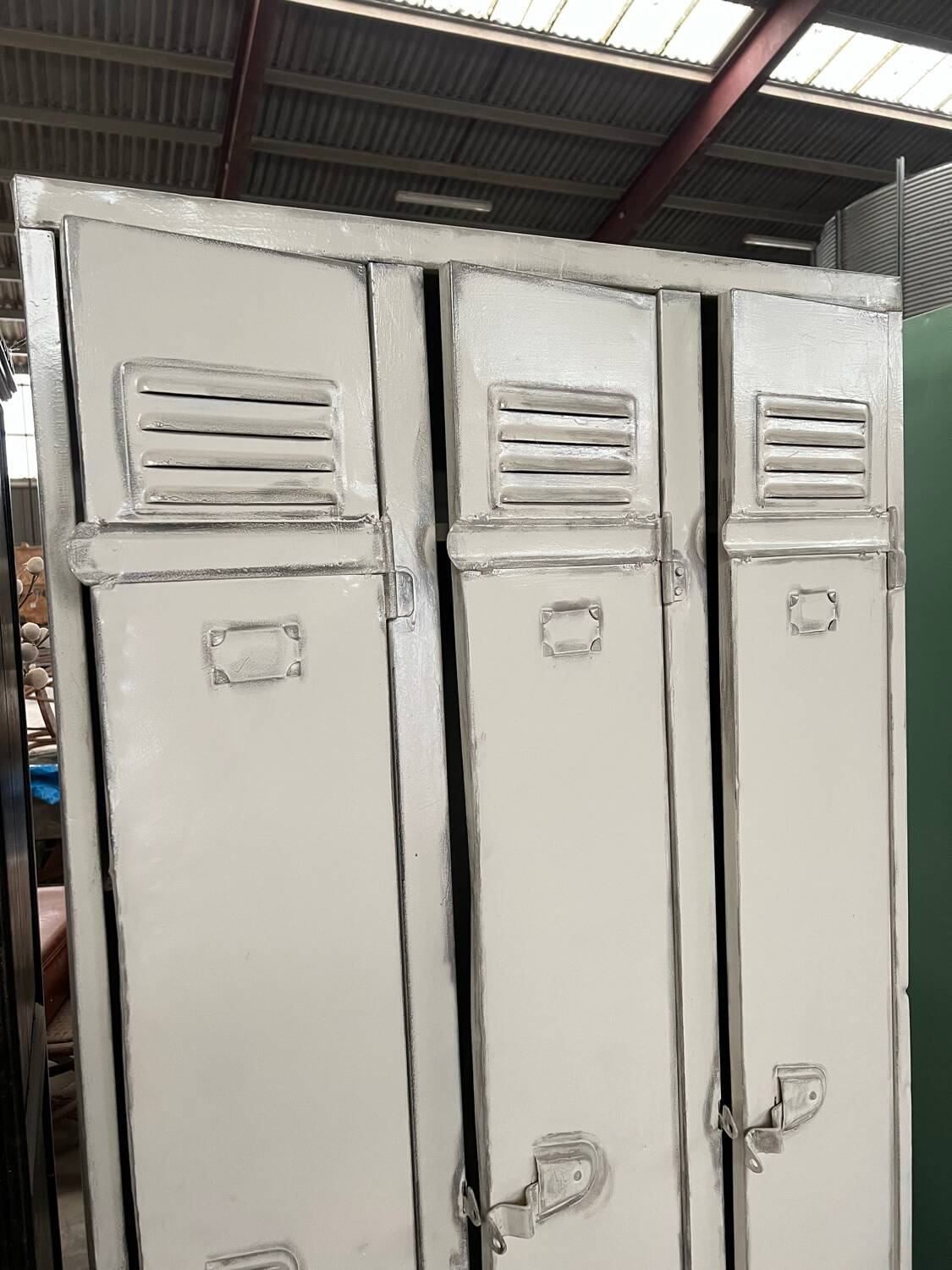 Industrial locker room