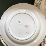 6 Sarreguemines flat plates