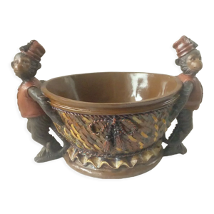 Coupe vide poche singes - resine
