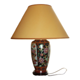 Porcelain table lamp Floral pattern