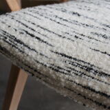 Scandinavian armchair 1960 wool
