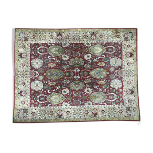 Tapis ancien agra français janus