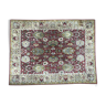 Large carpet old Agra French Janus point made Lily hand 250 X 350 CM