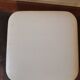Leather faux stool