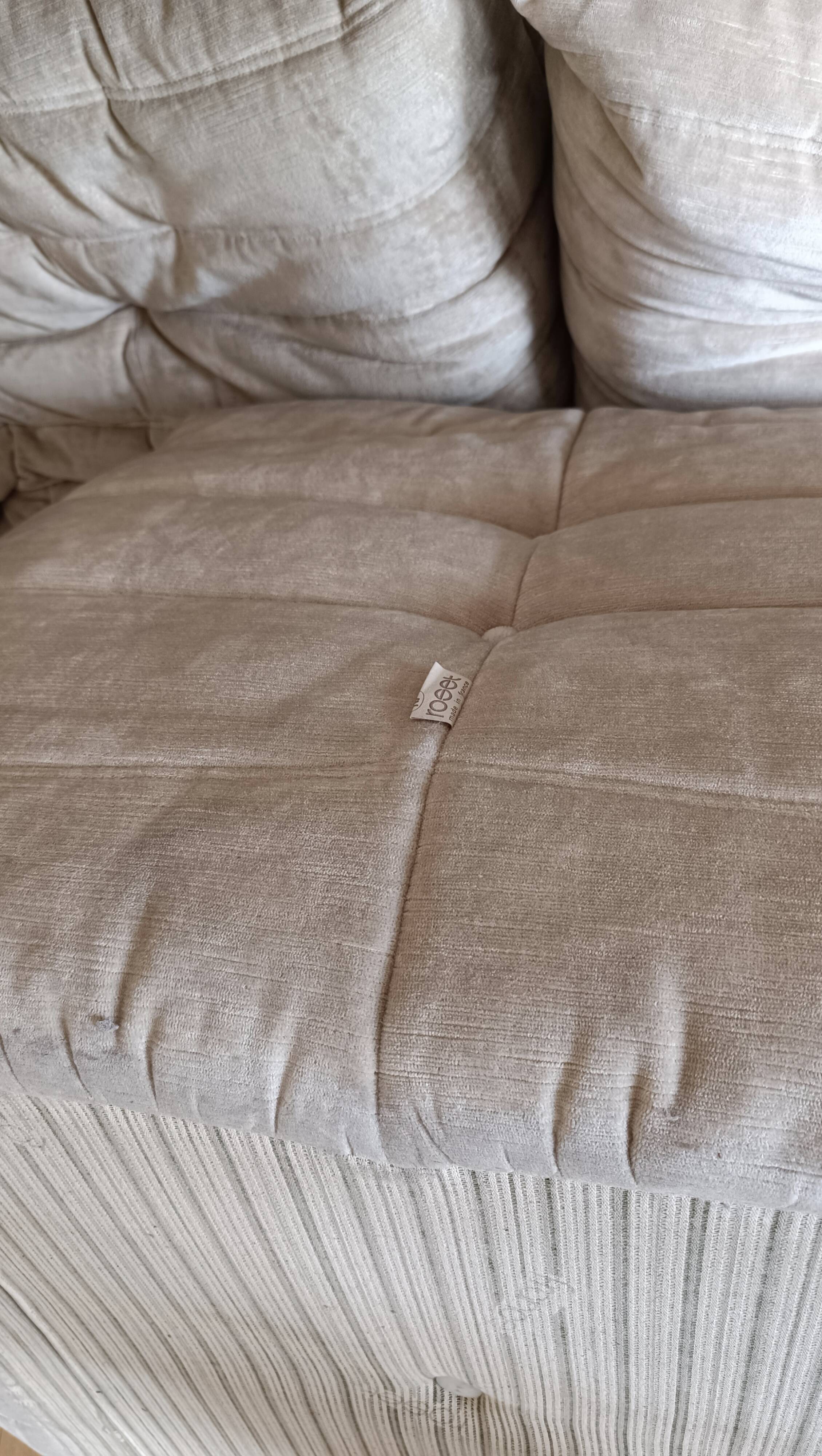 3 armchairs, including 1 corner TOGO by Ligne Roset designed by Michel Ducaroy.