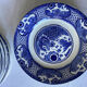 16 table plates Longwy, Fish model