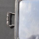 Italian 800 empire style solid silver tray