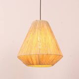 Wicker pendant light