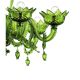 Lustre contemporain Green en verre de Murano