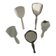 Lot de 5 miroirs à main