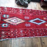 Ancient Berber carpet 125x225cm