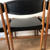 Set of 4 scandinavian chairs
