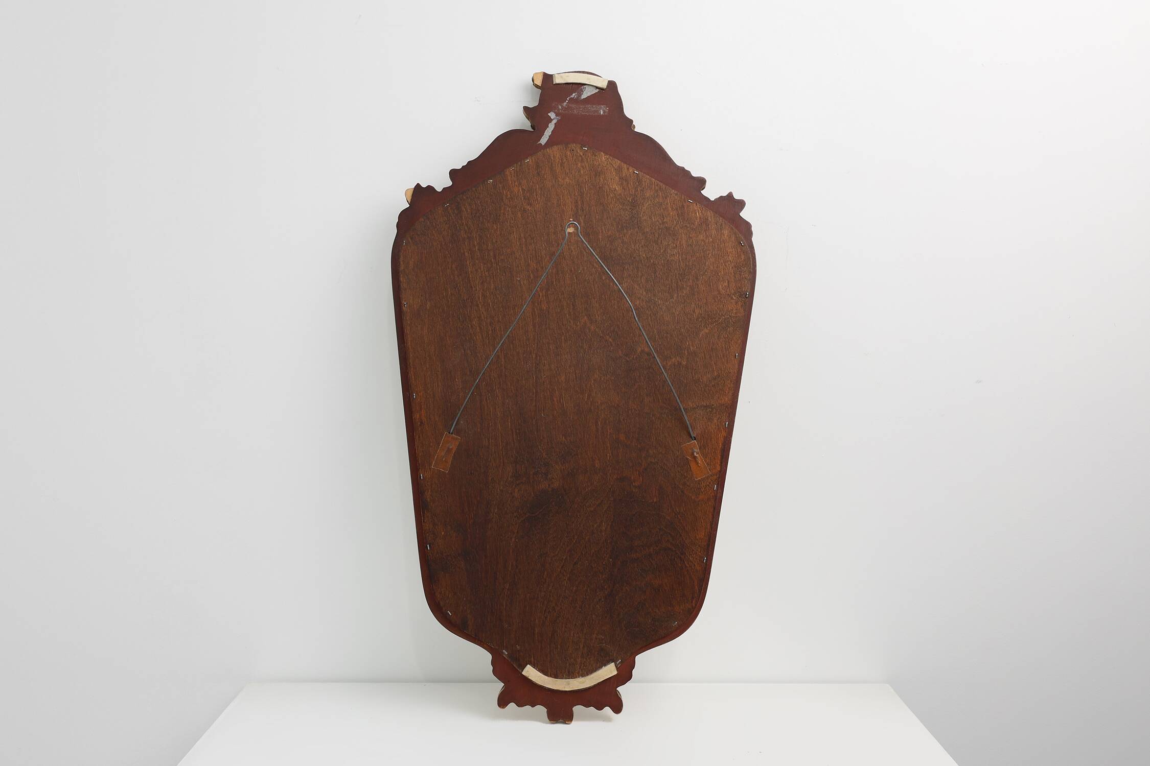 20th Century Baroque Louis XV-Style Giltwood Mirror, France