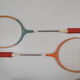 Pair of Vintage Badminton Rackets,circa 1980's.