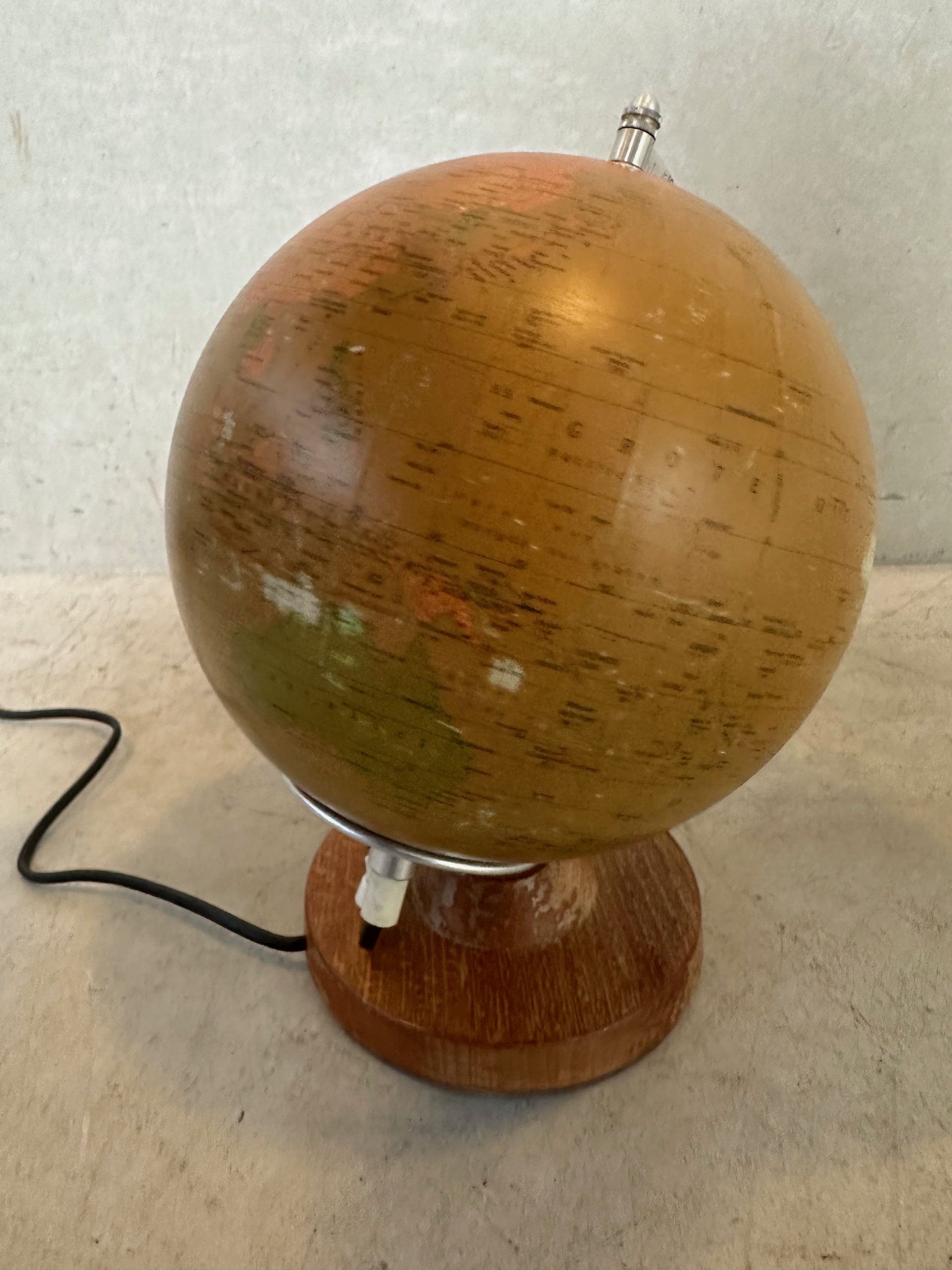 Vintage globe 1980 / lighting – glass