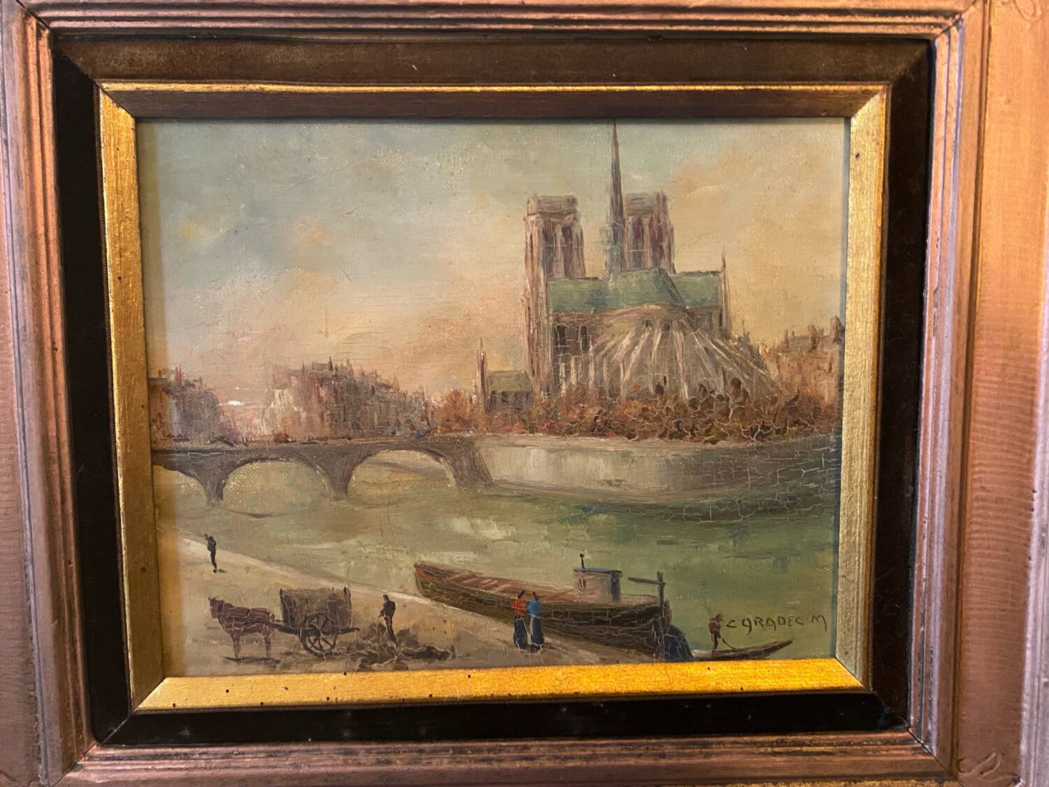 Notre Dame de Paris signed Caradec