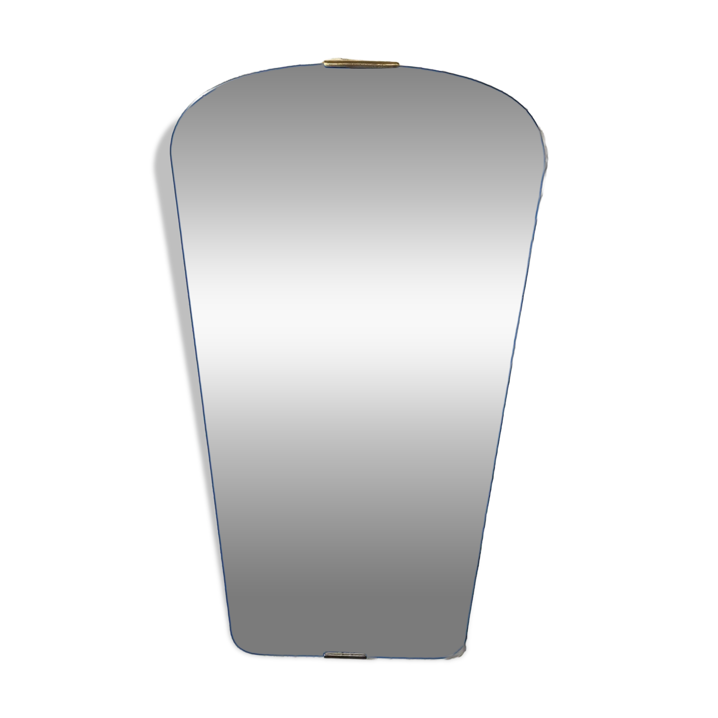 Engraved rear-view mirror from the 1950s.
