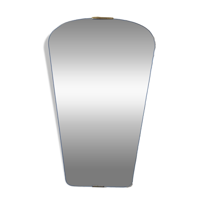 Miroir rétroviseur gravé années 50
