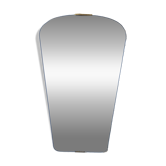 Engraved rear-view mirror from the 1950s.