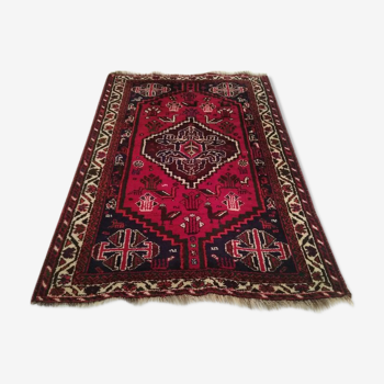 Handmade Shiraz Persian Carpet 157x113