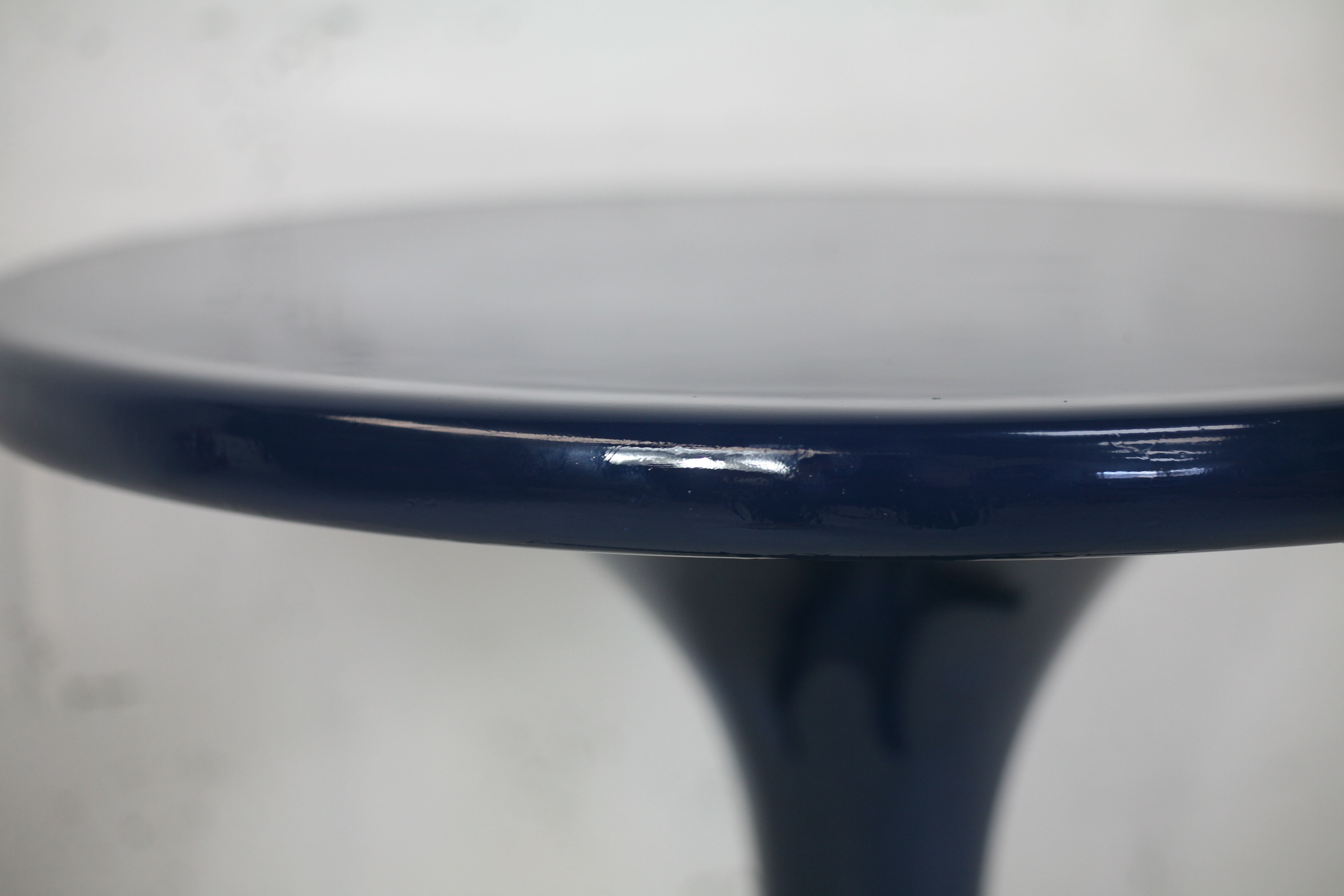 Fiberglass table, France, circa 1970