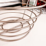 Circled aluminum fruit cup