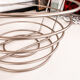 Circled aluminum fruit cup