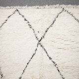 Beni Ouarain diamond carpet - 174x126 cm