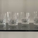 4 verres cristal Saint Louis - modèle Massenet