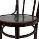 Set of four vintage bistro chairs 50
