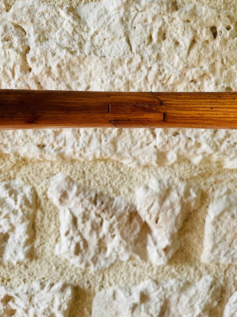 Pair of vintage bar stools, curved wood and cane