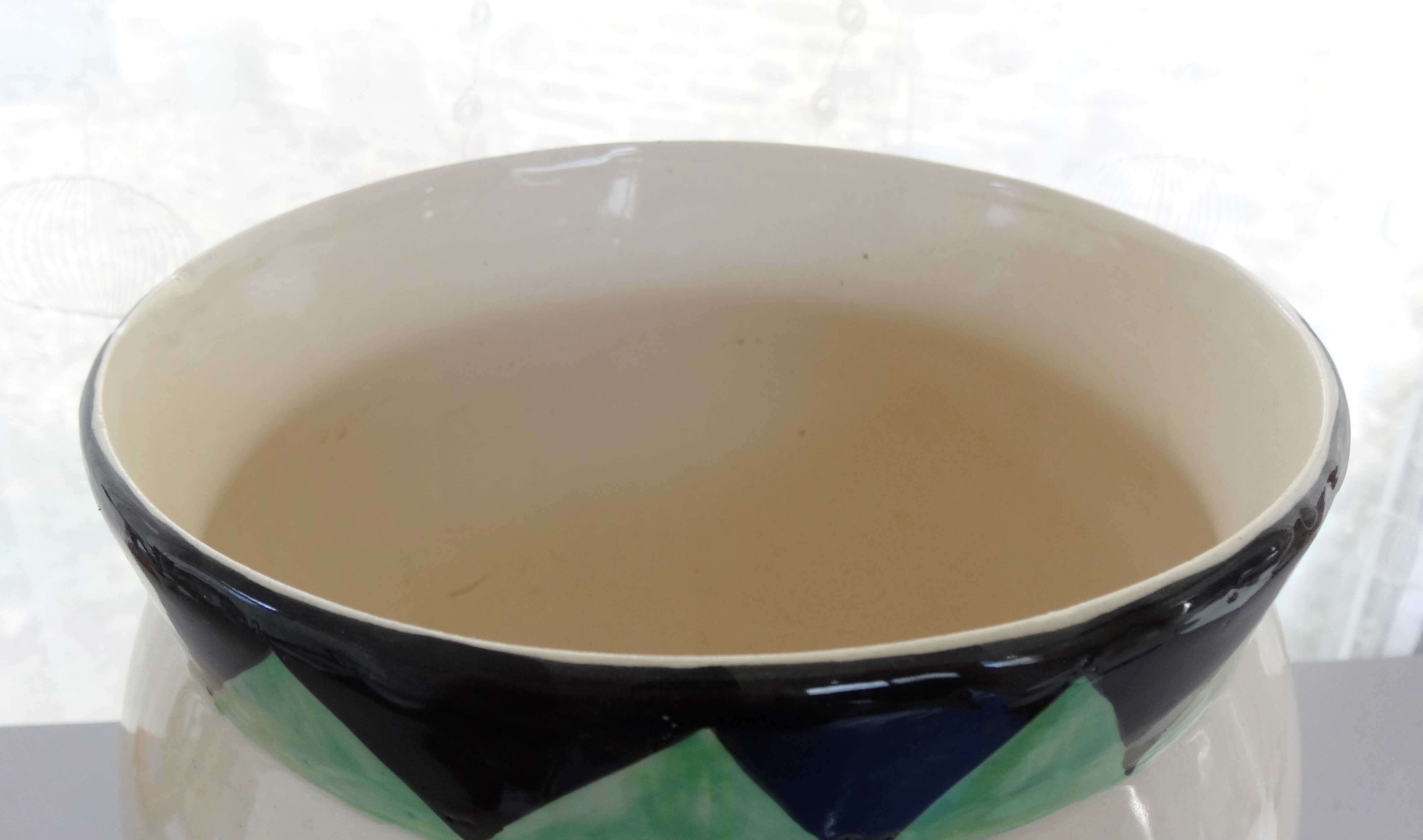 Vase ceramic ethnic patterns