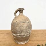 Antique raw terracotta jar