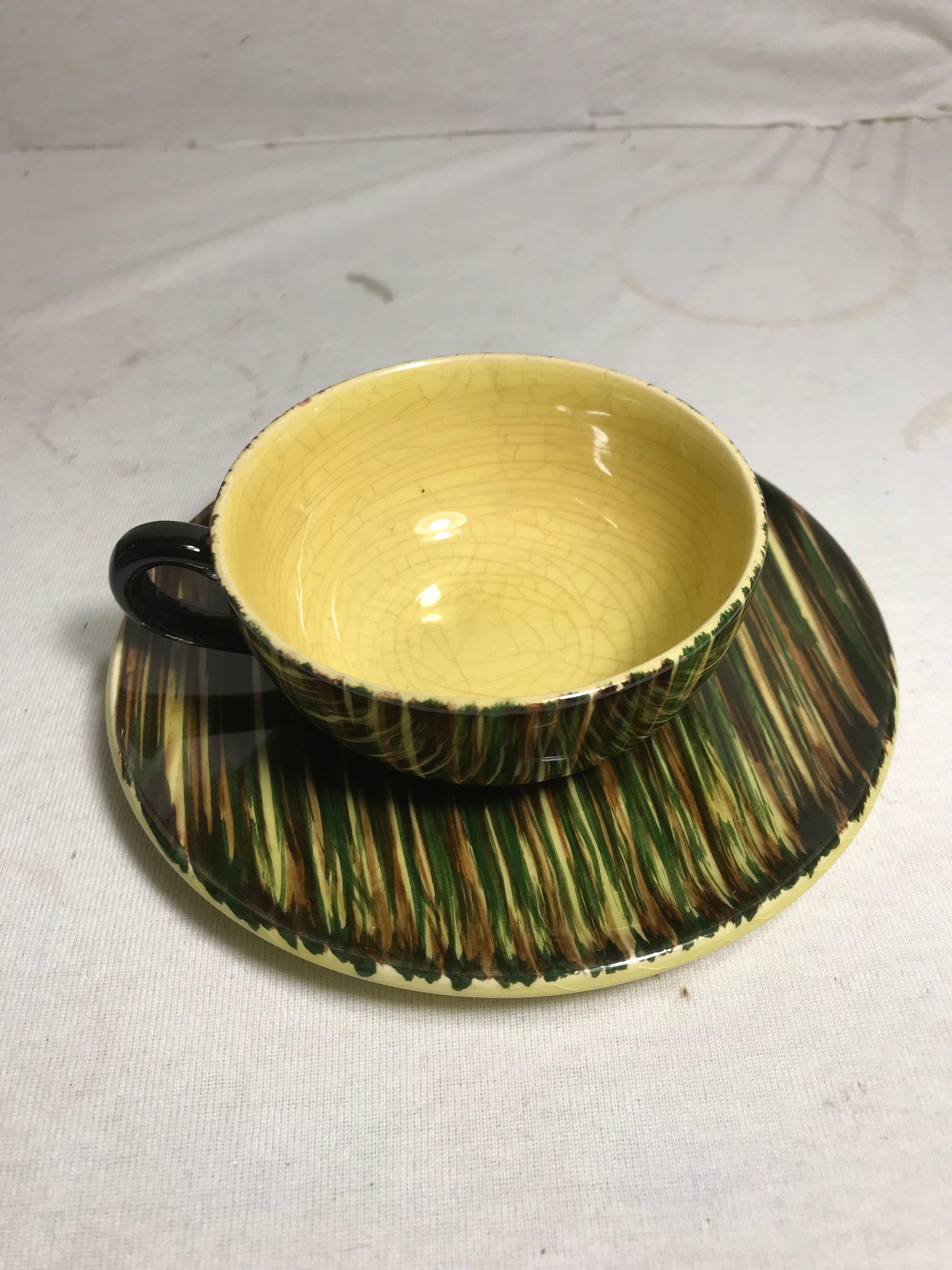 Cups and saucers St Clement