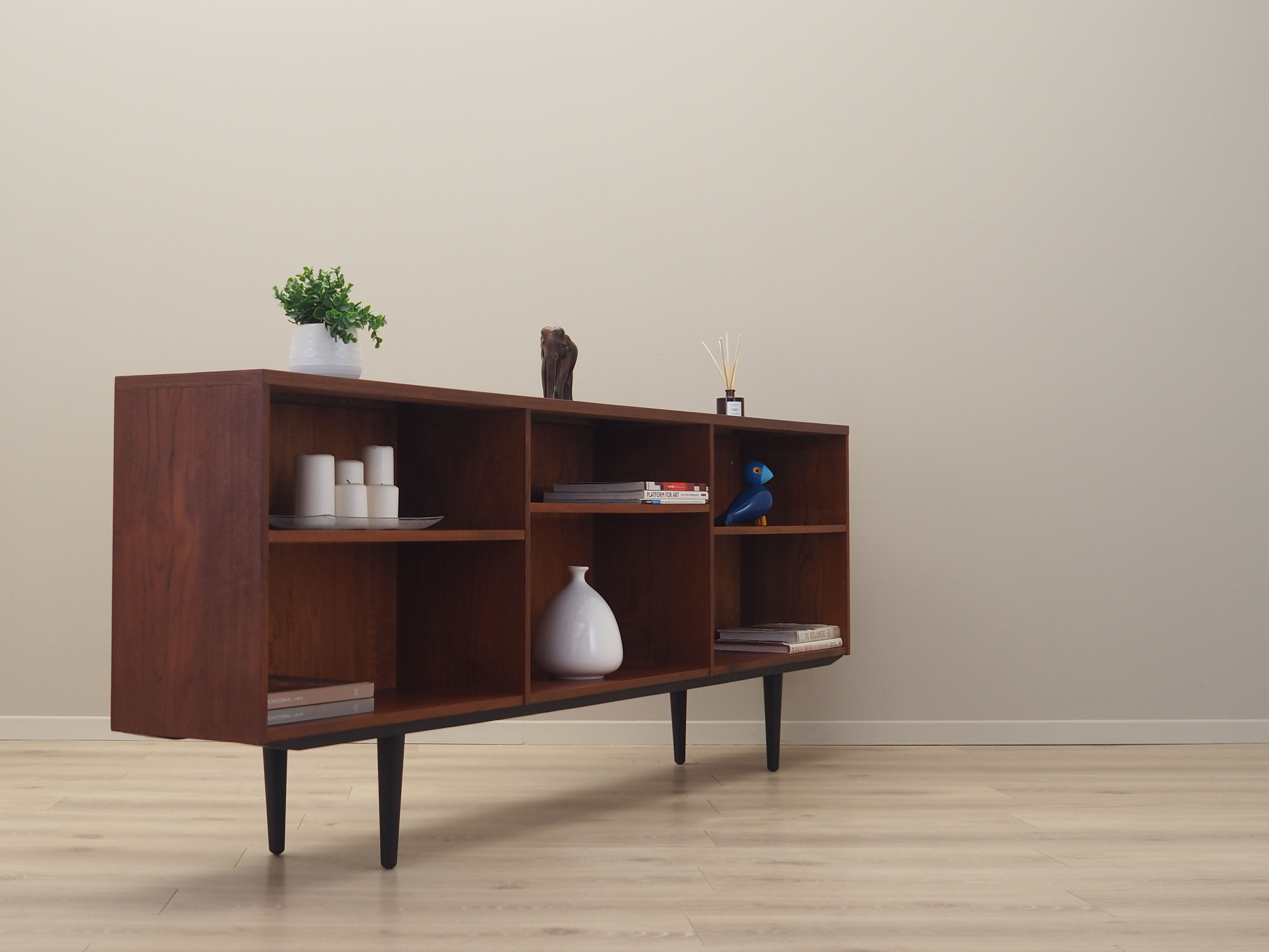 Teak bookcase, Danish design, 1970s, Denmark