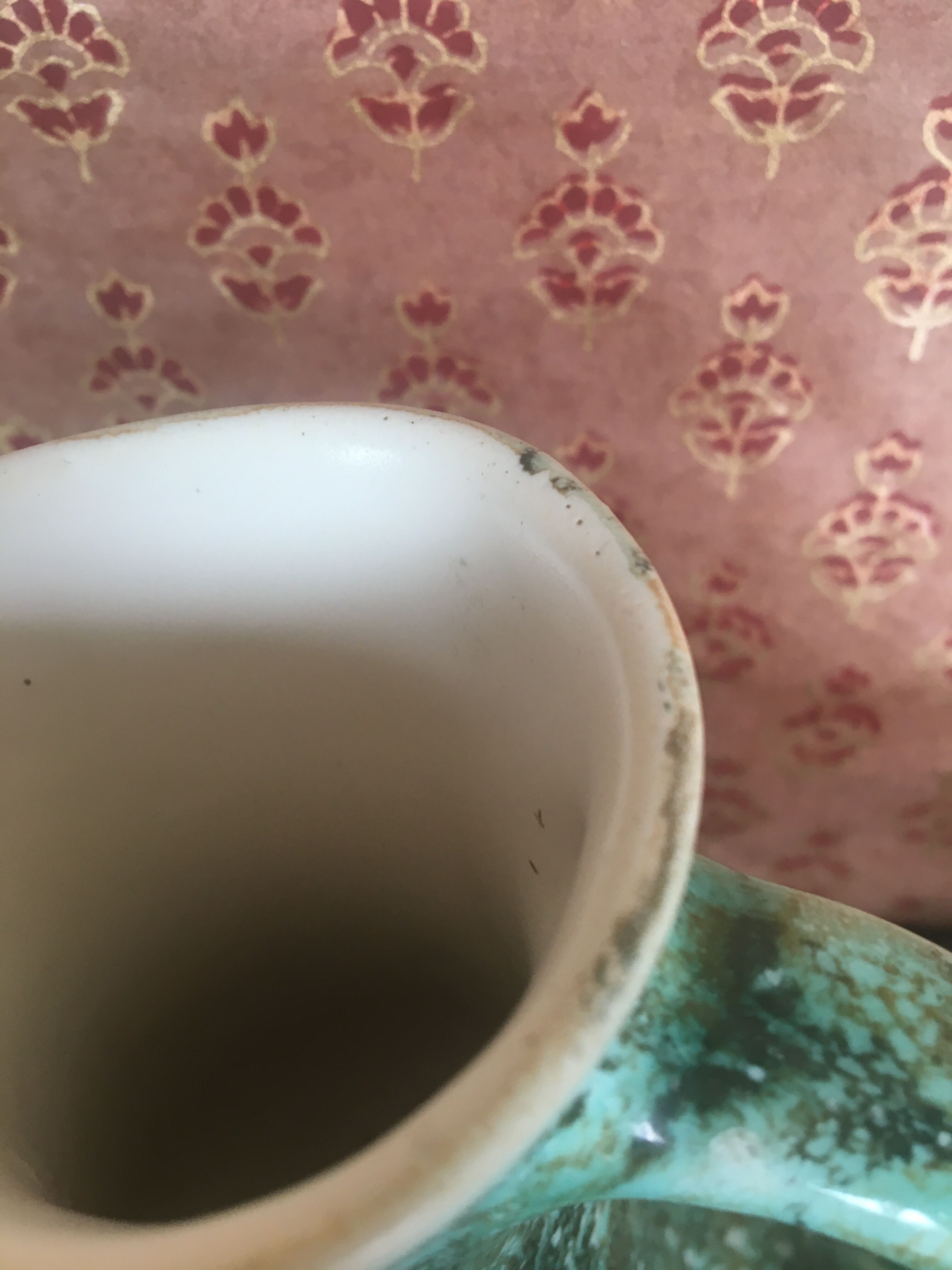 Pitcher Niderviller swirled motifs, 60s