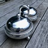 Vegetable Two Vegetables Silver Metal