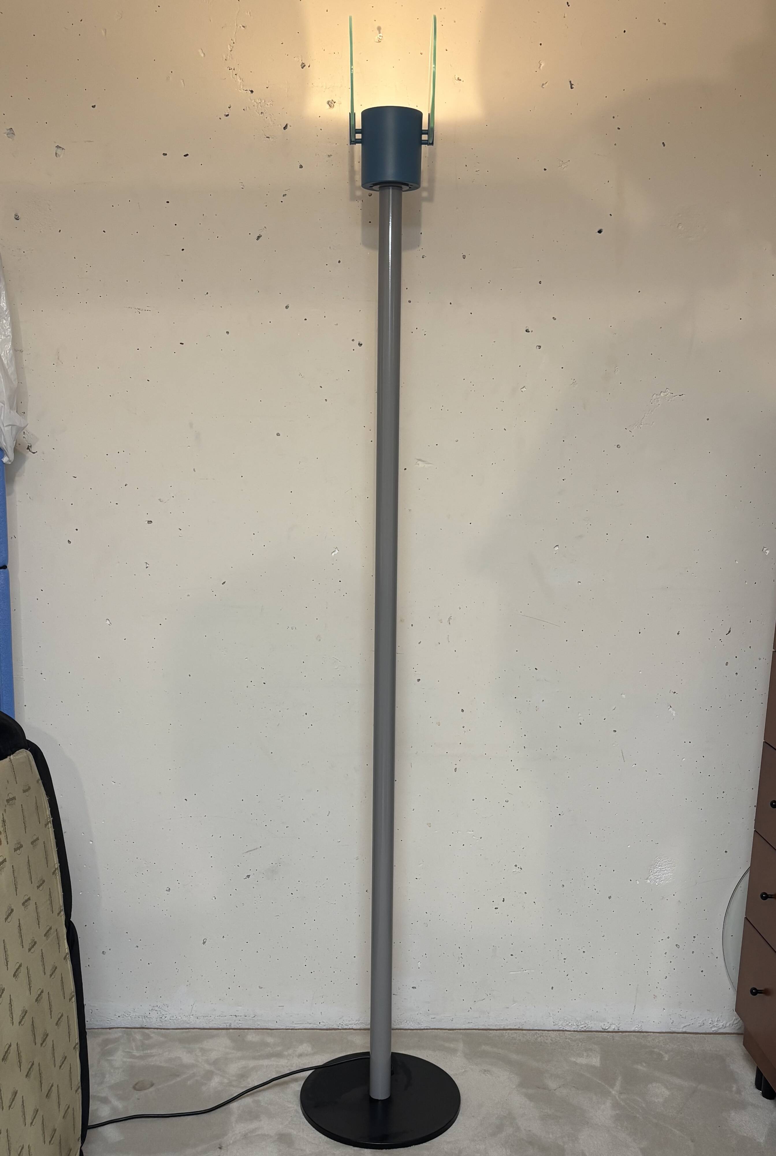 Michel de Lucchi floor lamp, Bieffeplast 1980