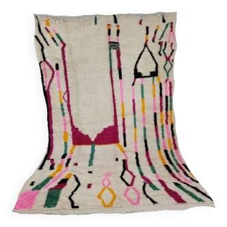 Handmade Moroccan Berber rug 298 X 185 CM