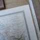Switzerland, old map, printed in 1852. Authentic.