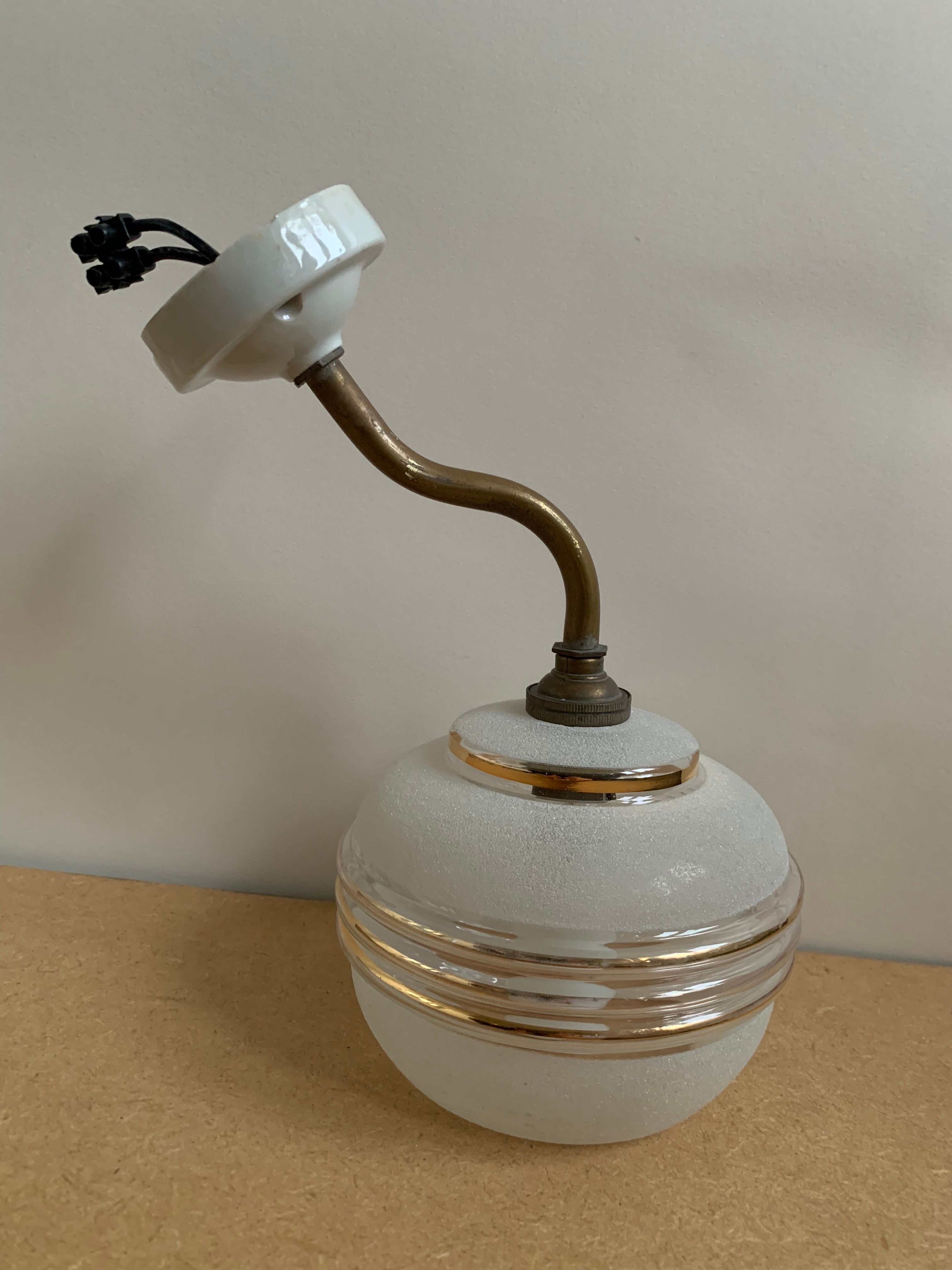 Wall lamp 50s gooseneck
