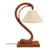 Vintage wood lamp