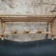 Gyf 1950s curved wooden coat hanger