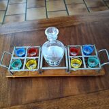 Tray and digestive service
